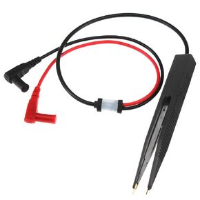 SMD Inductor Test Clip Probe Tweezers for Resistive Multimeter Capacitor Test Cables SMD Test Clip Meter Probe