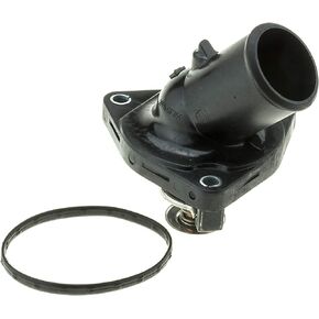 MotoRad 637-180 Integrated Housing Thermostat - 180 Degrees | Fits select Lexus GS460, GS F, GX460, IS F, LC500, LS460, LS600h, LX570, LX570, RC F, Toyota Land Cruiser, Sequoia, Tundra