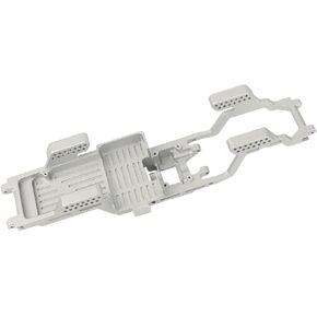 TRX4M Integrated Metal Chassis Frame Kit for 1/18 RC Crawler TRX4-M Upgrade Part Accessories (Black)