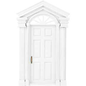 Mini Dollhouse Door, Dollhouse Accessory Children Gifts 1:12 Dollhouse Door, for Dollhouse Decoration Kitchen Bedroom for Front Door