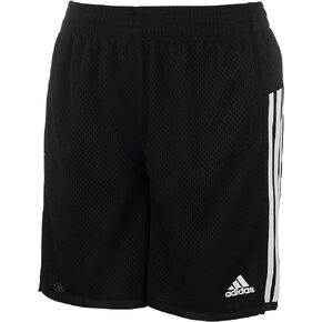 adidas Girls' 5" Mesh Athletic Gym Basketball Shorts, Adi Black
