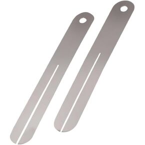 2 Pack Electric Guitar Pull Board Guitar Fret Repairing Tools Chip Stopper Plate for Pulling Guard, Fingerboard Guards Fret Protectors for Electric Guitar and Bass Luthier Tools