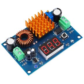 MakerFocus DC to DC Boost Converter, DC 4-35V Input Voltage to DC 5-45V Output Adjustable Step Up Voltage Module for Stable Power Supply, Solar Panel Voltage Regulator or Other Purpose