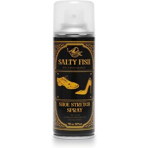 SALTY FISH Shoe Stretch Spray, Boot Leather Softener for Women and Men, Shoe Stretcher Spray for Leather, Suede, Nubuck, Footwear for Wide Feet, Gloves, Bags, and More 7 Fl Oz