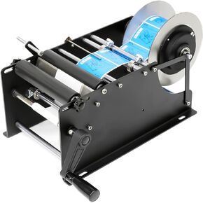 Mnaual Round Bottle Labeling Machine Water Juice Bottle Sticker Labeler Label applicator (ZS-50)