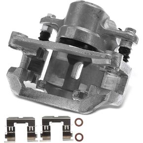 A-Premium Disc Brake Caliper Assembly with Bracket Compatible with Select Subaru Models - Outback/Legacy 2010-2014 H6 3.6L, Forester 2014-2018 H4 2.0L - Rear Left Driver Side
