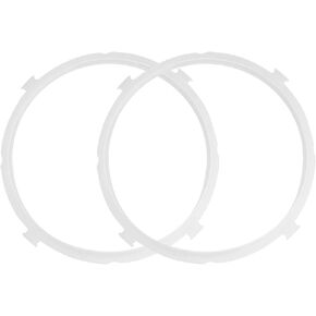 uxcell Silicone Gasket Sealing Ring for Electric Cookers, Sealing Ring Inner Diameter - 8.7 Inch, Fits 5/6 QT Models, Set of 2