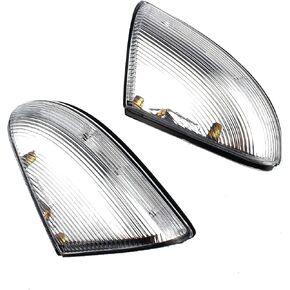 2PCS RH&LH Mirror Turn Signal Lights Lamp and Housing Driver& Passenger Side For Dodge Ram 1500 2009-2013 2500 2010-2013 68064948AA,68064949AA