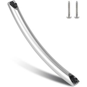 TURNEGOO Upgrade DE94-02933A Microwave Door Handle, Only Compatible with Samsung Microwave, Replacement Part for DE64-02522A, AP5622966, PS4239327, Contains 2 Screws