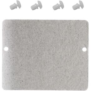 WB34X21271 Microwave Waveguide Cover Replacement （Thickened） is Compatible with GE microwaves, Replacing AP5791399 3026729 and PS8754952, and Comes with Two Locking Buttons (WB03X27704)