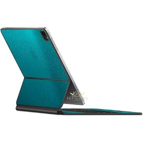 SopiGuard Skin for iPad Pro Magic Keyboard 11" (iPad Pro A2228) Precision Edge-to-Edge Vinyl Sticker Top, Keyboard, and Rear Panel (3M Black Camo)