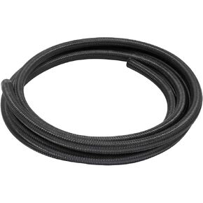 10FT 8AN خرطوم خط الوقود AN8 1/2 "أسود عالمي نايلون الفولاذ المقاوم للصدأ مضفر CPE أنبوب خراطيم النفط والغاز in Kuwait