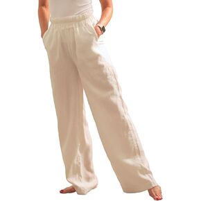 Bug Repellent Breezy Wide Leg Hemp Pants with Insect Shield Repellent Technology