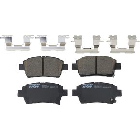 TRW Pro TRC0990 Disc Brake Pad Set For Toyota Prius 2003-2009, Front, And Other Applications