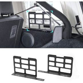 RT-TCZ for Jeep Wrangler Trunk Side Rack, Trunk Molle Panel Organizers Shelves for Jeep Wrangler JK JKU JL JLU Storage Accessories 2pcs