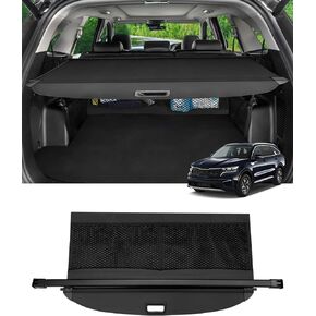 Autoorder غطاء البضائع ل 2023 2024 هوندا HR-V HRV اكسسوارات ترقية غطاء الجذع ألياف الكربون قابل للسحب الأمن درع الظل غطاء