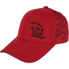 Dodge Embroidered SRT Hellcat Performance UV Protection & Moisture Wicking Hat for Men | Dads Cap
