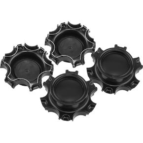 HowioZil 4Pcs 135mm(5.31in) Wheel Center Caps Wheel Rims Replacement H659-TRD Black Hub Caps, OEM TRD Wheel Rim Caps