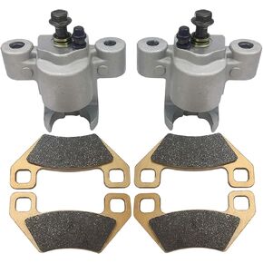 M MATI Rear Left Right Brake Calipers W/Pads for Arctic Cat Side by Side HDX 700 XT Crew Prowler XTZ 1000 Wildcat 4 1000 4X 1000 1502-730 1502-731