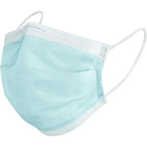 HALYARD THE LITE ONE Disposable Procedure Mask w/SO SOFT Earloops, Blue, 62356