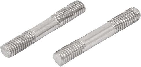 uxcell M3x20mm 304 Stainless Steel Double End Threaded Stud Screw Bolt 50pcs in Saudi Arabia