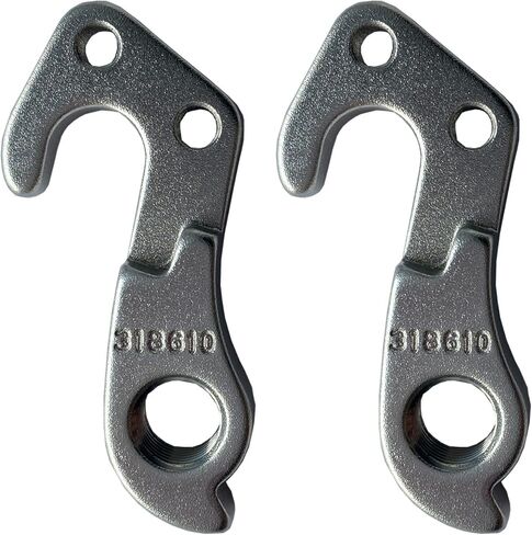 دراجة Derailleur شماعات الذيل الخلفي هوك التسرب الخلفي هوك أجزاء مع مسامير MTB الطريق دراجة يناسب غاري فيشر تريك الفضة 2 قطعة استبدال الجزء رقم. #322175 #297656 #W293426 #W318610، مقاس واحد in Kuwait
