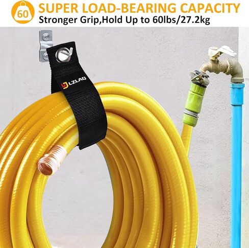 أشرطة تخزين شديدة التحمل، 6 عبوات من الأطوال المتنوعة، سلك تمديد، حزام منظم، حامل حزام للأسلاك، تنظيم المرآب في الداخل والخارج، الحبال، الخراطيم، الحبال، الكابلات، الأدوات in Kuwait