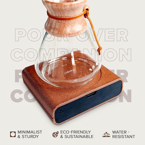 Caddy for Chemex Coffee Makers, Coffee Filter Storage Stand, Coffee Station Organizer, Bodum, Coffee Gator Carafes, for All Pour Over Coffee Makers - Pour Over Companion by PBD in Saudi Arabia