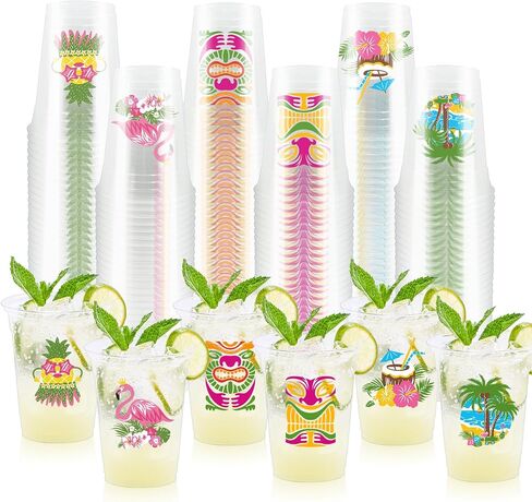 60 Pcs 50's Party Plastic Cups 12oz,1950's Rock and Roll Disposable Cups Back to 50s Retro Party Tableware 50's Theme Party Decorations for 50's Theme Birthday Party Music Party Supplies in Saudi Arabia