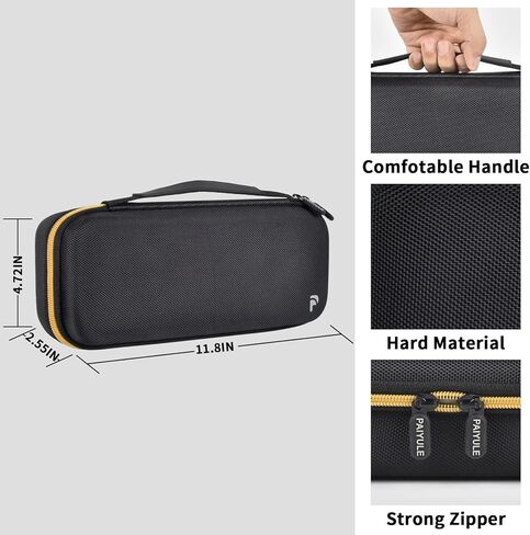 Case Compatible with Fluke T5-1000/ T5 600/ T6-1000/ T6 600 Electrical Voltage, Continuity and Current Tester Meter Organizer Holder - Black (Box Only) in Kuwait