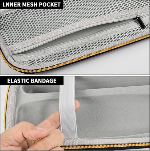 Case Compatible with Fluke T5-1000/ T5 600/ T6-1000/ T6 600 Electrical Voltage, Continuity and Current Tester Meter Organizer Holder - Black (Box Only) in Kuwait