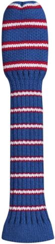Scott Edward Knit Hybrid Golf Club Covers Fits Hybrids/UT Classical Fine Stripes with Long Neck Funny and Fresh Colors in Kuwait