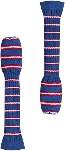Scott Edward Knit Hybrid Golf Club Covers Fits Hybrids/UT Classical Fine Stripes with Long Neck Funny and Fresh Colors in Kuwait