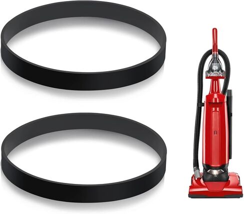 أحزمة مكنسة كهربائية LANMU لنمط Dirt Devil 4/5 Featherlite Powerlite Swivel Glide Power Max Pet المكانس الكهربائية المستقيمة، رقم الجزء البديل 3720310001 (عبوتان) in Kuwait