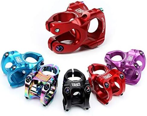 Mountain Bike Handlebar Aluminum Alloy Short Handlebar Riser Ultra-Light MTB BMX DH FR XC AM Bicycle, Road Bike, Mountain Bike and Bicycle Handlebar Accessories 31.8mm 35mm in Saudi Arabia