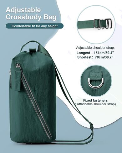 bergsalz Crossbody Bags For Women Gym Bag Sling Bag For Men Small Bags For Women Crossbody Shoulder Bag Sling Backpack in Saudi Arabia