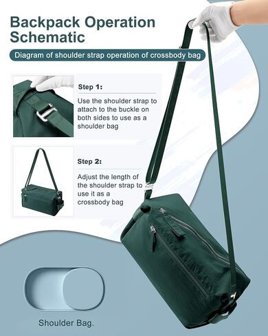 bergsalz Crossbody Bags For Women Gym Bag Sling Bag For Men Small Bags For Women Crossbody Shoulder Bag Sling Backpack in Saudi Arabia