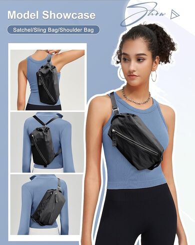 bergsalz Crossbody Bags For Women Gym Bag Sling Bag For Men Small Bags For Women Crossbody Shoulder Bag Sling Backpack in Saudi Arabia
