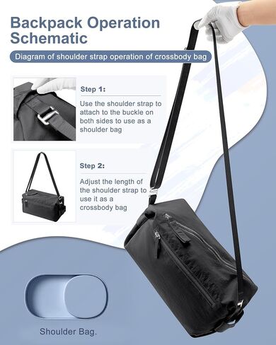 bergsalz Crossbody Bags For Women Gym Bag Sling Bag For Men Small Bags For Women Crossbody Shoulder Bag Sling Backpack in Saudi Arabia