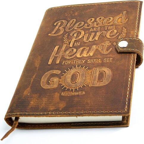 Leather Journal for Field Notes- Handmade Refillable Notebook Cover with Pen Holder for Moleskine Cahier and Pocket 4"X6" Vintage Style in Saudi Arabia