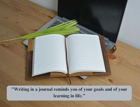 Leather Journal for Field Notes- Handmade Refillable Notebook Cover with Pen Holder for Moleskine Cahier and Pocket 4"X6" Vintage Style in Saudi Arabia