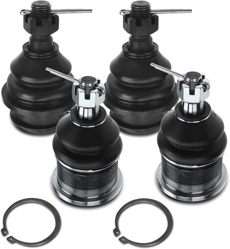 مجموعة A-Premium مكونة من 4 قطع، مجموعة مفاصل كروية أمامية علوية وسفلية، متوافقة مع Ford F-150 97-03، F-150 Heritage 04، F-250 97-99، Expedition 97-02، Lincoln Navigator 98-02، Blackwood 02 in Saudi Arabia