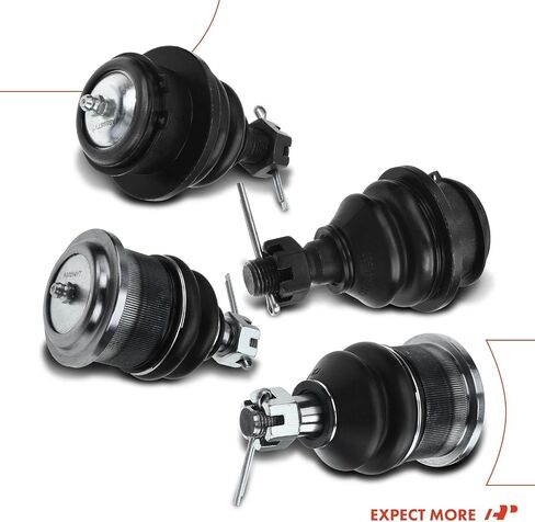 مجموعة A-Premium مكونة من 4 قطع، مجموعة مفاصل كروية أمامية علوية وسفلية، متوافقة مع Ford F-150 97-03، F-150 Heritage 04، F-250 97-99، Expedition 97-02، Lincoln Navigator 98-02، Blackwood 02 in Saudi Arabia
