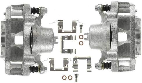 YHTAUTO Front Disc Brake Calipers with Bracket Replacement for Nissan Altima 2002-2006, Maxima 2002-2003 & Infiniti I35 2002-2004, Front Driver Passenger Caliper Set of 2 in Saudi Arabia