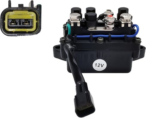 AUTO OCCASION Yamaha Trim/Tilt Relay Assy Starter Solenoids Relacement for Yamaha Outboard 4 Stroke Engine F-150 HP F-225 HP F-250 HP F-25 HP F-40 HP F-50 HP F-60 HP F-75 HP F-90 HP 63p-81950-00-00 in Saudi Arabia