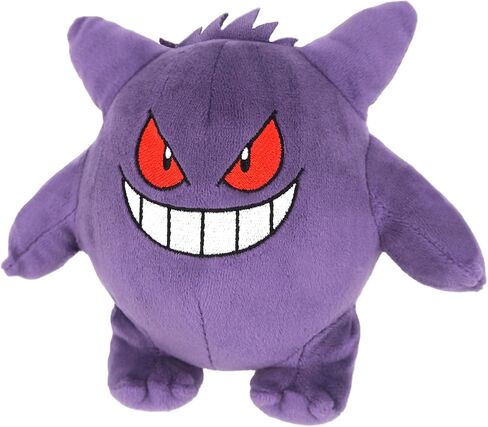 Sanei Pokemon All Star Series Gengar Stuffed Plush, 6" in Saudi Arabia