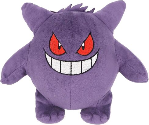 Sanei Pokemon All Star Series Gengar Stuffed Plush, 6" in Saudi Arabia