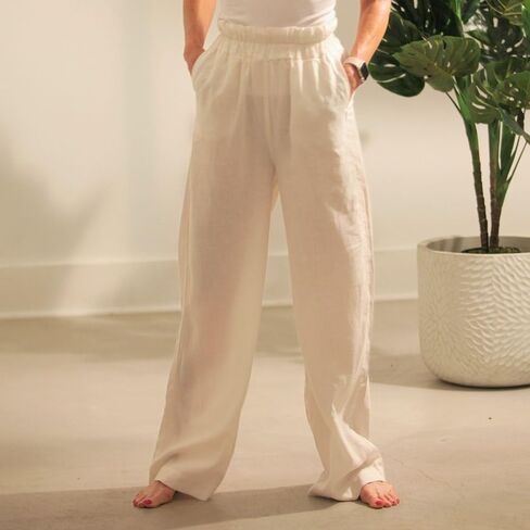 Bug Repellent Breezy Wide Leg Hemp Pants with Insect Shield Repellent Technology in Saudi Arabia