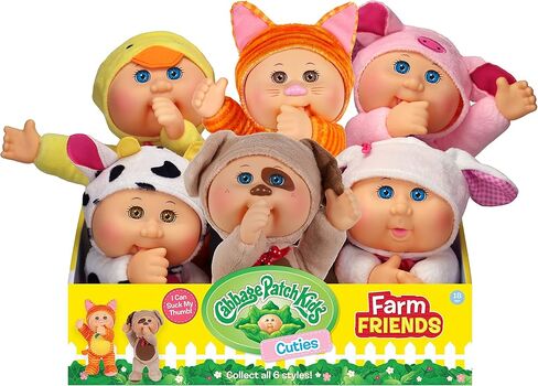 مجموعة Cabbage Patch Kids Cuties، دمية Petunia The Pig Baby in Kuwait
