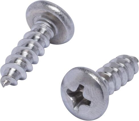 برغي خشب فيليبس برأس من الفولاذ المقاوم للصدأ #10 × 5/8 بوصة، (100 قطعة)، 18-8 (304) براغي من الفولاذ المقاوم للصدأ بواسطة قطارة بولت، براغي SSD in Kuwait